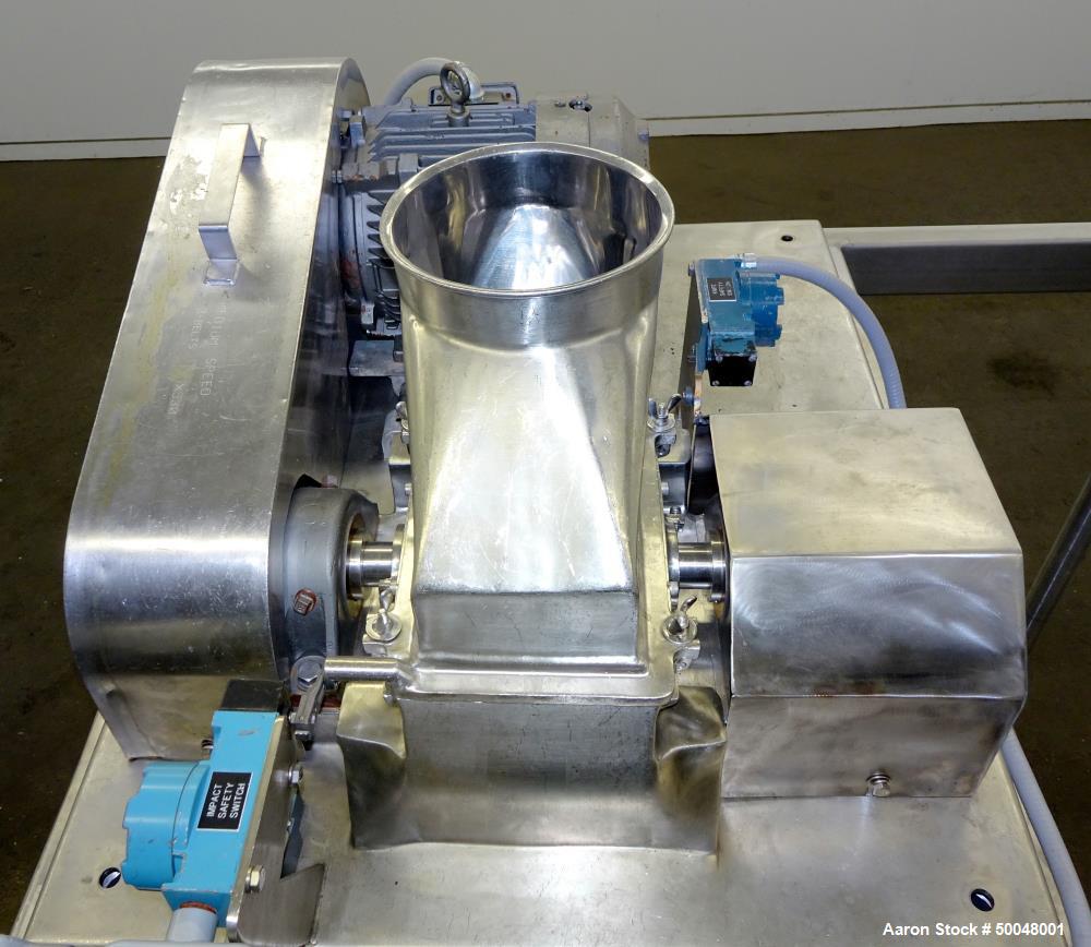 Used Fitzpatrick Fitzmill, Model DASO6, 316 Stainless Steel.