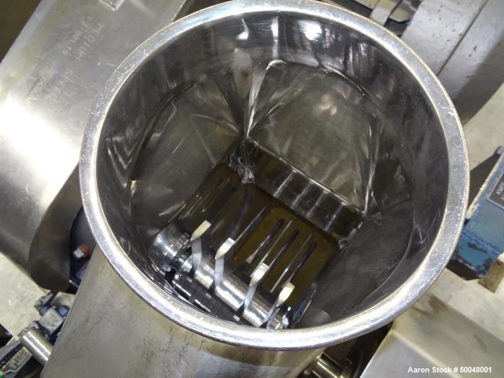Used Fitzpatrick Fitzmill, Model DASO6, 316 Stainless Steel.