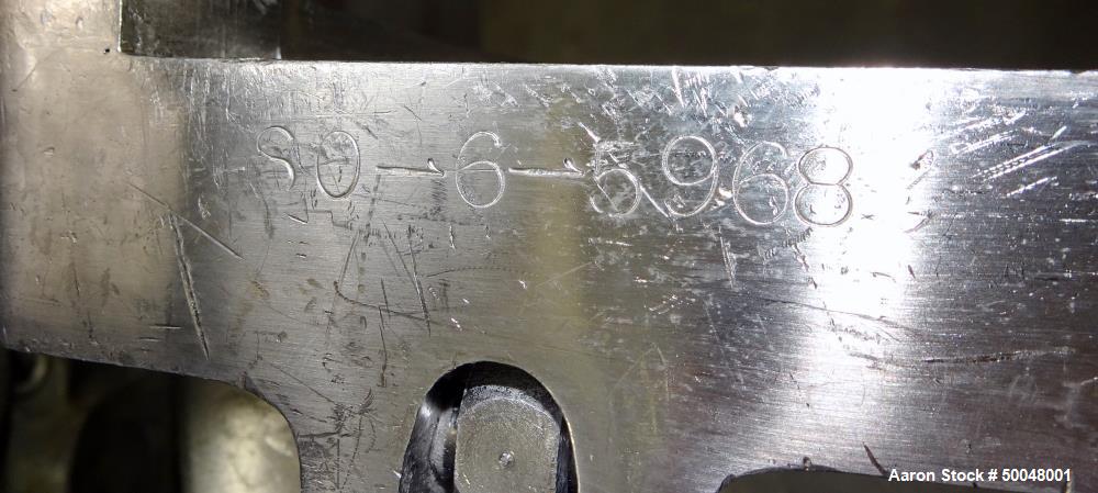 Used Fitzpatrick Fitzmill, Model DASO6, 316 Stainless Steel.