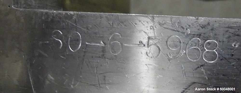 Used Fitzpatrick Fitzmill, Model DASO6, 316 Stainless Steel.