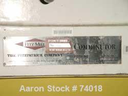 Used Stainless Steel Fitzpatrick Fitzmill, Model DASO-6