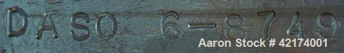 Used Fitzpatrick Fitzmill, Model DASO6, 316 Stainless Steel. (16) 410/16/20 stainless steel fixed knife/impact blades. 11" x 6" chamber, gravity feed throat with pan, bottom screen. Driven by a 5 HP,...