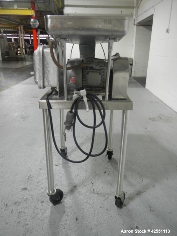 Used Stainless Steel Fitzpatrick Fitzmill, Model DASO6