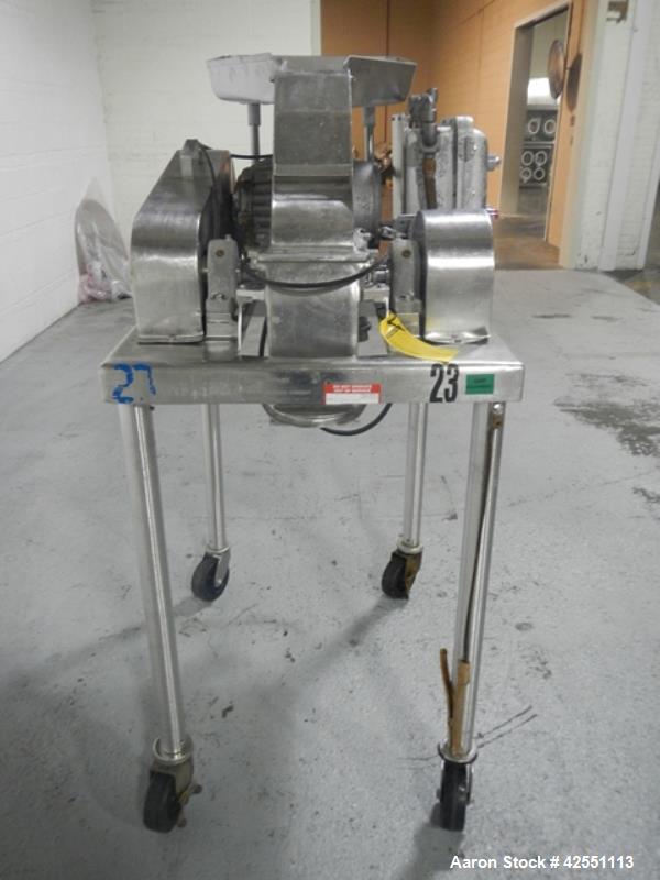 Used Stainless Steel Fitzpatrick Fitzmill, Model DASO6