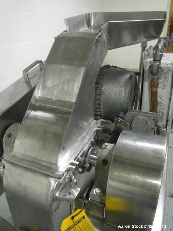 Used Stainless Steel Fitzpatrick Fitzmill, Model DASO6