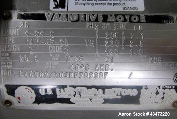 Used Stainless SteelDASO6 Fitzmill
