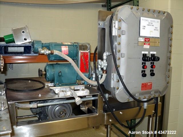 Used Stainless Steel DASO6 Fitzmill