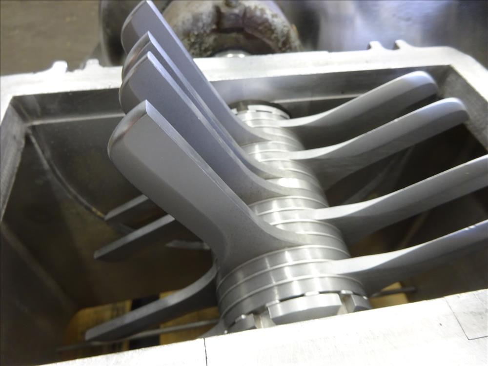 Used Fitzpatrick Fitzmill, Model DASO6, Stainless Steel. (16) Fixed impact/knife 410 stainless steel blades. Approximate 6" x 11" cutting chamber, 304 stainless steel. 316 Stainless steel top cover. ...