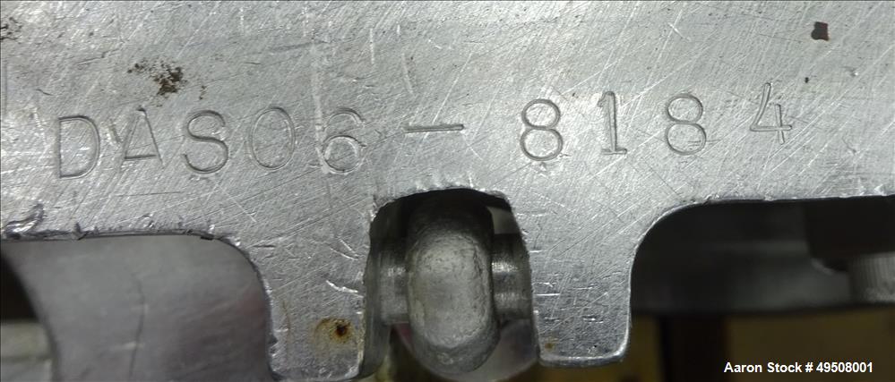 Used Fitzpatrick Fitzmill, Model DASO6, Stainless Steel. (16) Fixed impact/knife 410 stainless steel blades. Approximate 6" x 11" cutting chamber, 304 stainless steel. 316 Stainless steel top cover. ...