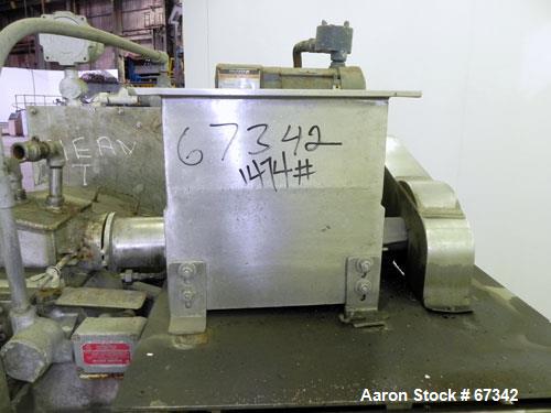 Used Stainless Steel Fitzpatrick Fitzmill, Model DASO6