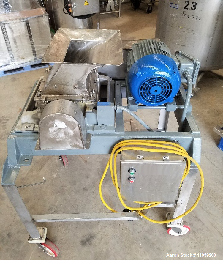 Used-Fitzpatrick Comminutor Model DKAS012 Fitzmill