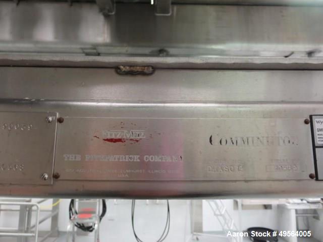 Used Fitzpatrick Fitzmill, Model VFS-DKAS012-SSB.