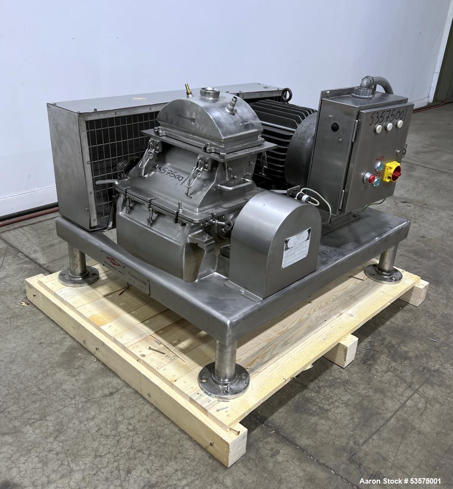 Fitzpatrick Fitzmill, Model DKAS012, Stainless steel. Motor is 380 V.