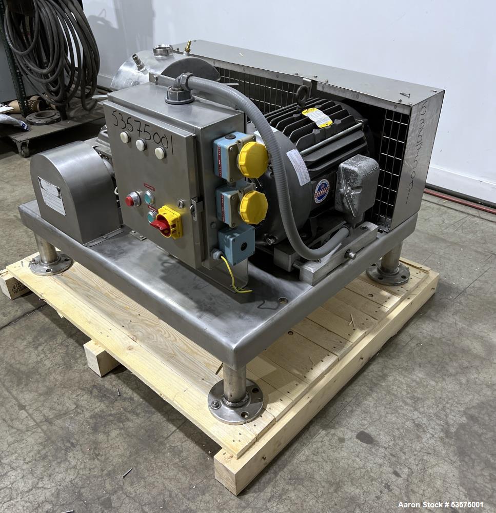 Fitzpatrick Fitzmill, Model DKAS012, Stainless steel. Motor is 380 V.