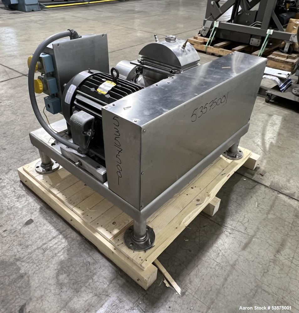Fitzpatrick Fitzmill, Model DKAS012, Stainless steel. Motor is 380 V.