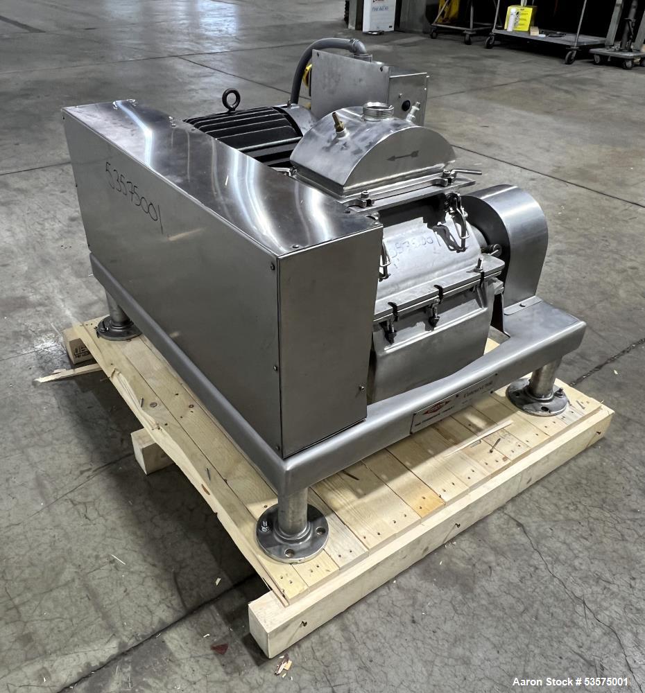 Fitzpatrick Fitzmill, Model DKAS012, Stainless steel. Motor is 380 V.