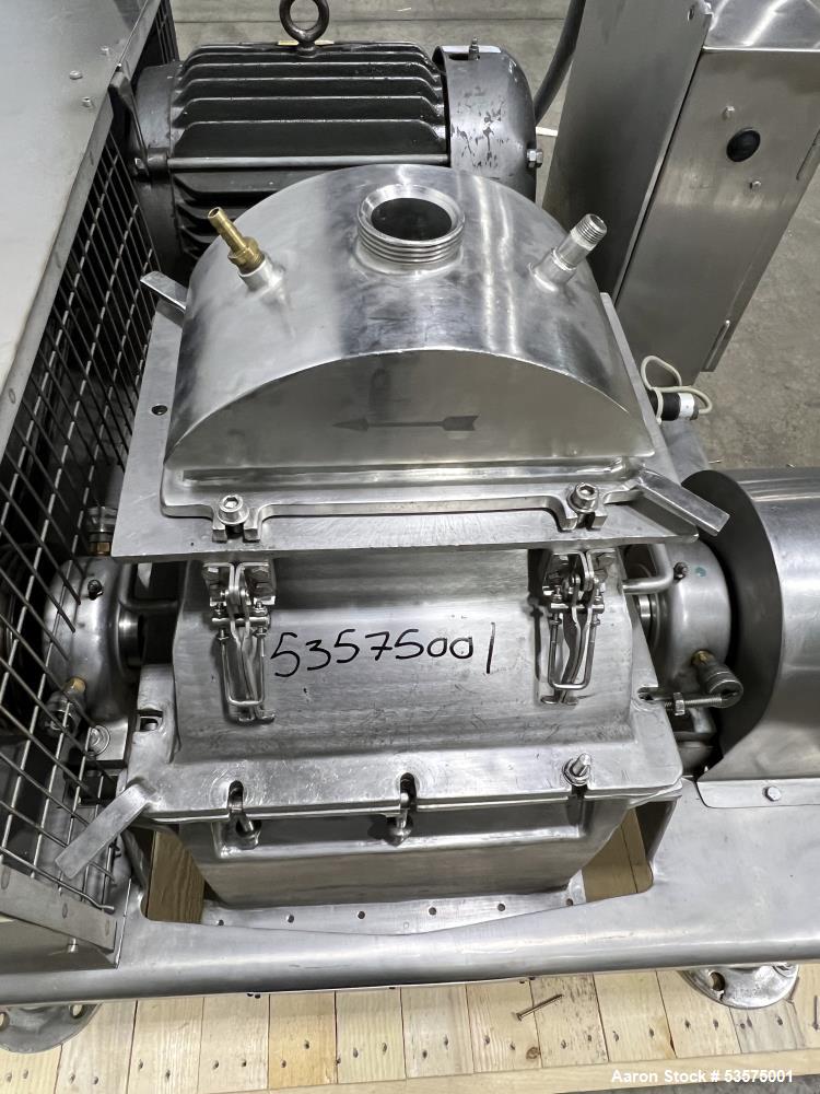 Fitzpatrick Fitzmill, Model DKAS012, Stainless steel. Motor is 380 V.