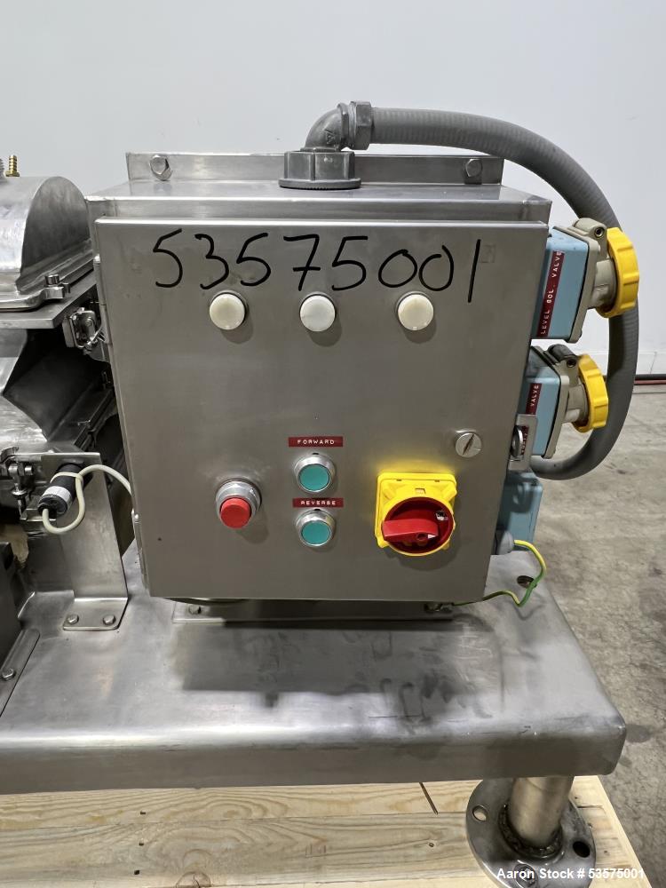 Fitzpatrick Fitzmill, Model DKAS012, Stainless steel. Motor is 380 V.