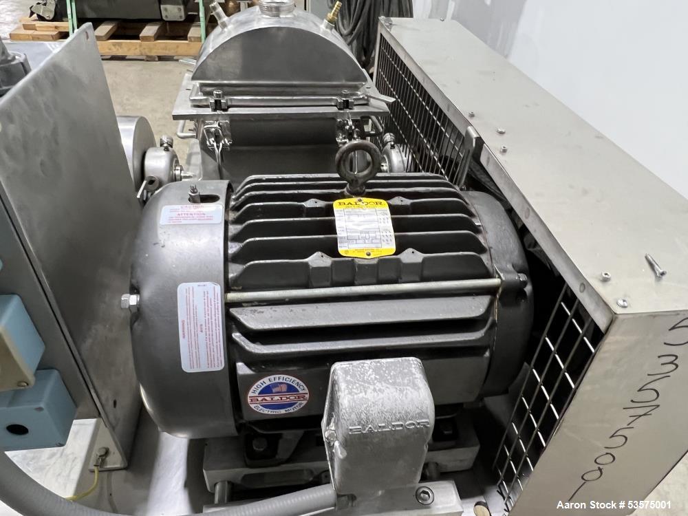 Fitzpatrick Fitzmill, Model DKAS012, Stainless steel. Motor is 380 V.