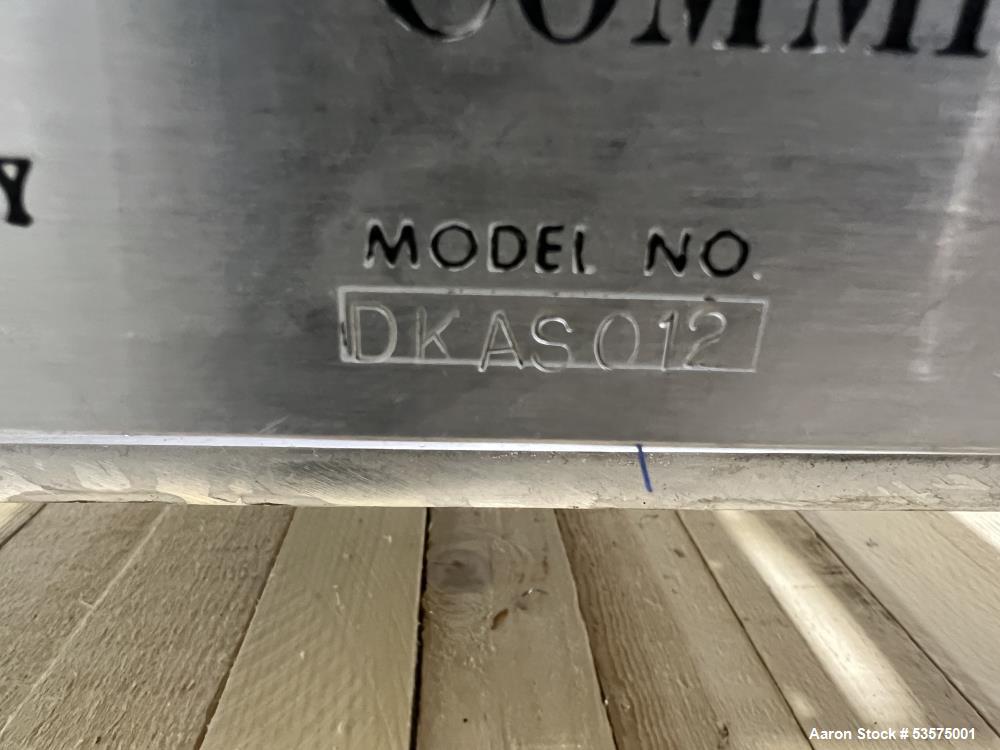 Fitzpatrick Fitzmill, Model DKAS012, Stainless steel. Motor is 380 V.