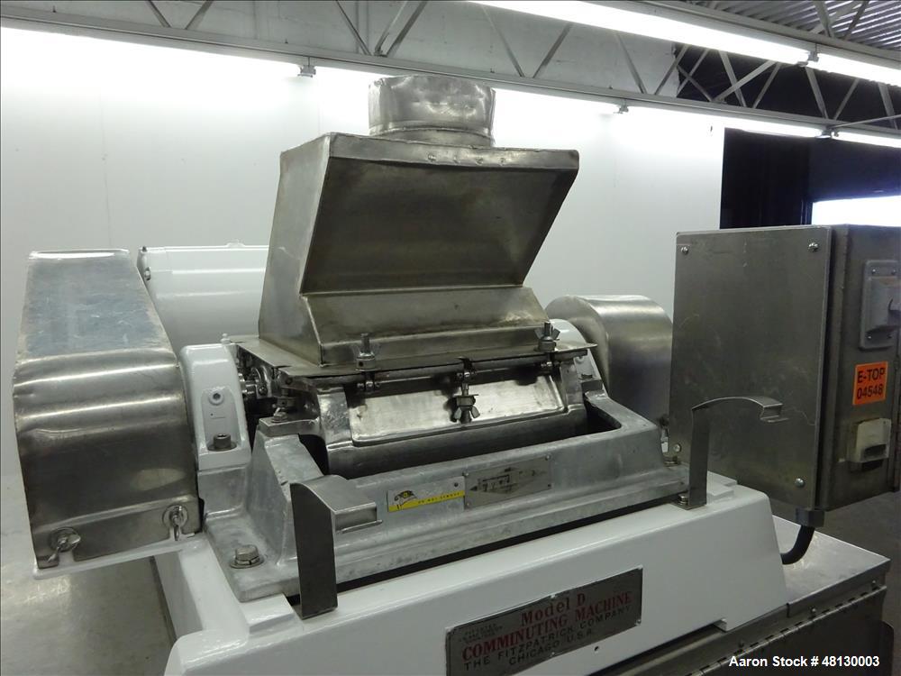 Used Fitzpatrick FitzMill Comminuting Machine Model D.