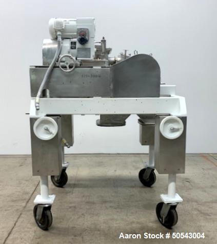Used Fitzpatrick Fitzmill, Model DKASO-12, 316 Stainless Steel.