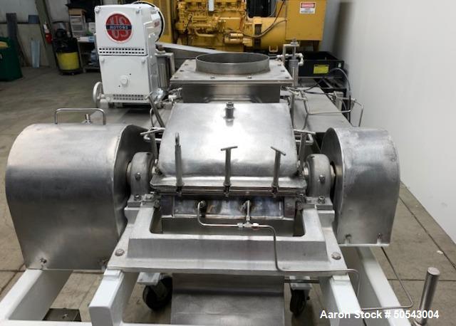 Used Fitzpatrick Fitzmill, Model DKASO-12, 316 Stainless Steel.