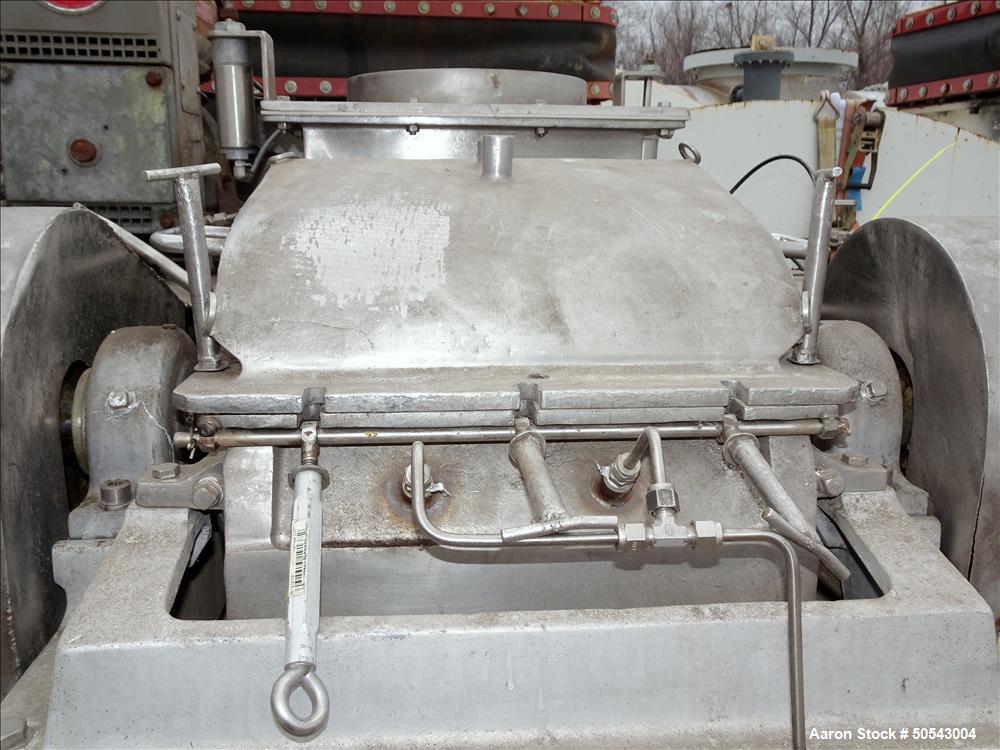 Used Fitzpatrick Fitzmill, Model DKASO-12, 316 Stainless Steel.