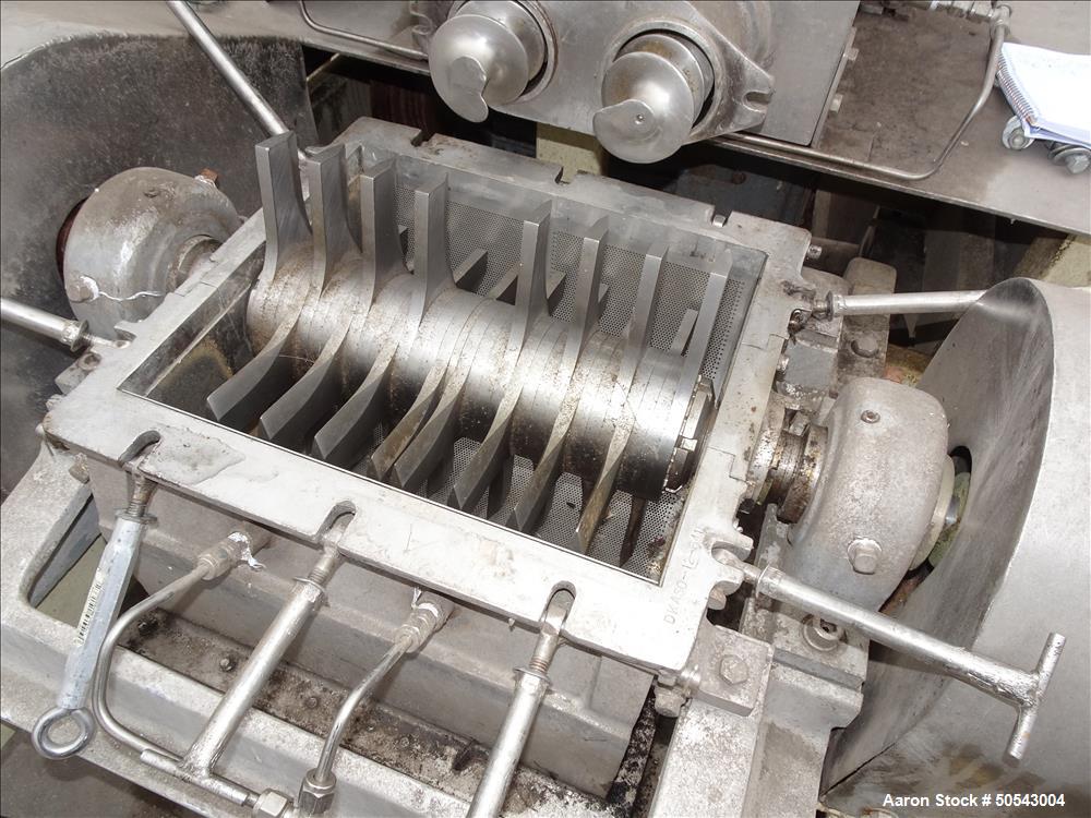 Used Fitzpatrick Fitzmill, Model DKASO-12, 316 Stainless Steel.