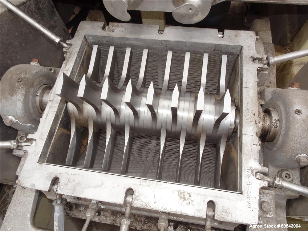 Used Fitzpatrick Fitzmill, Model DKASO-12, 316 Stainless Steel.