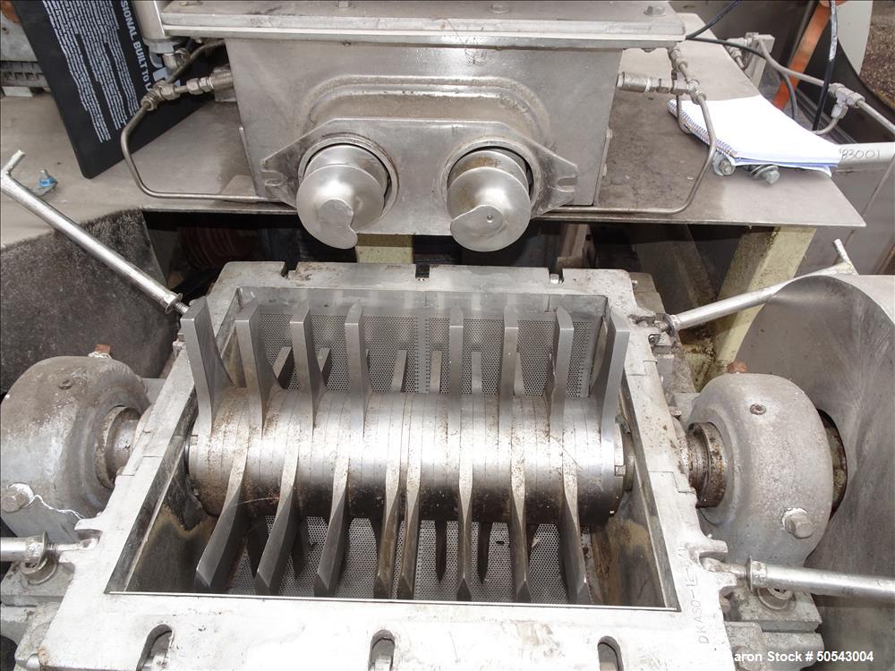 Used- Fitzpatrick Fitzmill, Model DKASO-12, 316 Stainless Steel.