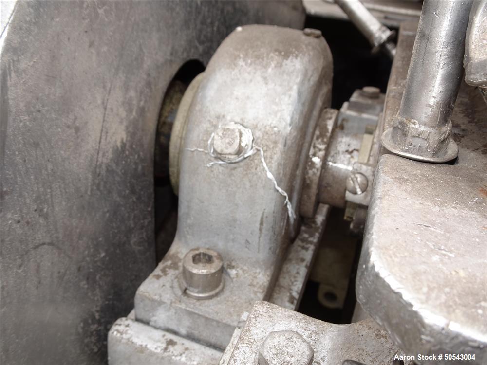 Used Fitzpatrick Fitzmill, Model DKASO-12, 316 Stainless Steel.