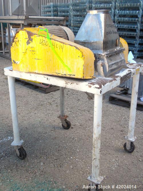 Used- Stainless Steel Fitzpatrick Fitzmill, Model DKASO12