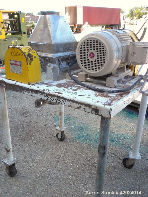 Used Stainless Steel Fitzpatrick Fitzmill, Model DKASO12