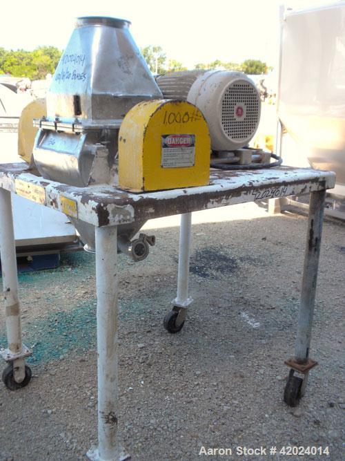 Used Stainless Steel Fitzpatrick Fitzmill, Model DKASO12