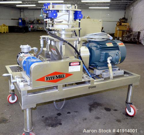 Used Stainless Steel Fitzpatrick Fitzmill, Model DKASO6
