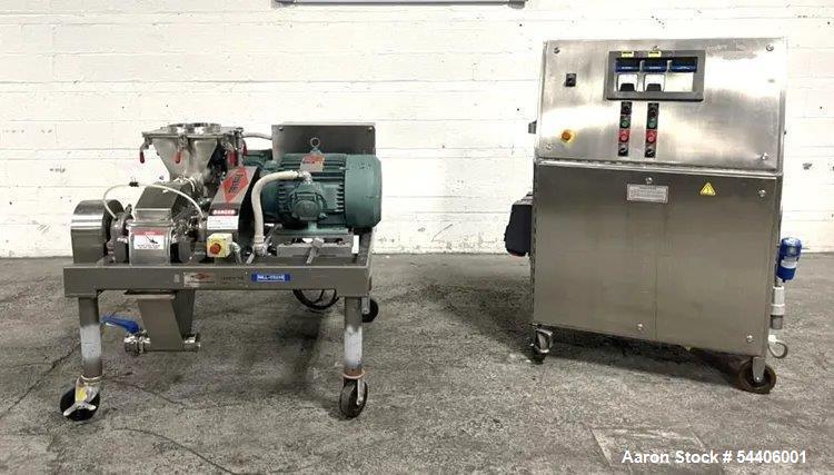 Used Fitzpatrick FitzMill DKASO6 – Stainless Steel Hammer Mill with Screw Feeder & Explosion Proof Motor