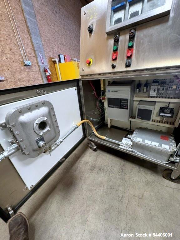 Used Fitzpatrick FitzMill DKASO6 – Stainless Steel Hammer Mill with Screw Feeder & Explosion Proof Motor