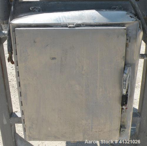 Used Fitzpatrick Fitzmill, Model FASO12, stainless steel. (24) double impact fixed 410 stainless steel blades, 11" x 13", 316 stainless steel cutting chamber, 304 stainless steel gravity feed throat ...