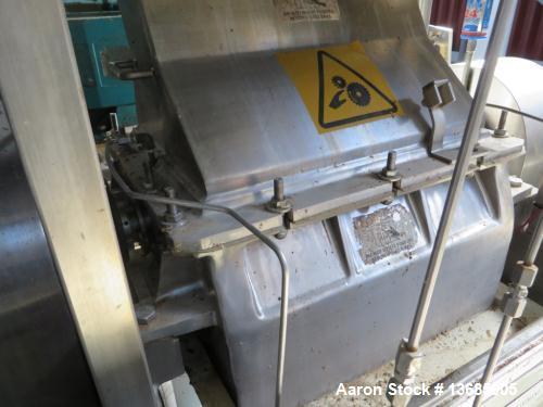 Used Fitzpatrick SPV-FASO20-SSB Mill. 316 stainless steel on product contact parts with stainless steel 304 on base plate. (48) cutting knives. maximum cutting speed 3000 rpm. Feed opening width 20" ...