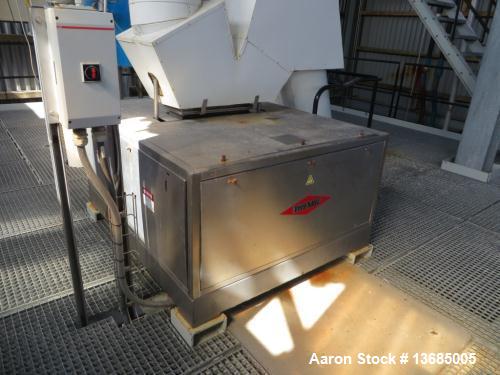Used Fitzpatrick SPV-FASO20-SSB Mill. 316 stainless steel on product contact parts with stainless steel 304 on base plate. (48) cutting knives. maximum cutting speed 3000 rpm. Feed opening width 20" ...
