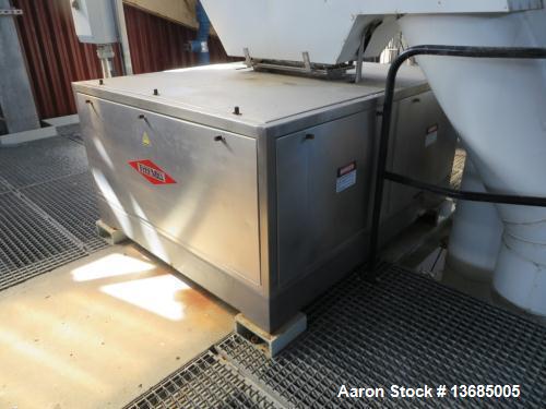 Used Fitzpatrick SPV-FASO20-SSB Mill. 316 stainless steel on product contact parts with stainless steel 304 on base plate. (48) cutting knives. maximum cutting speed 3000 rpm. Feed opening width 20" ...