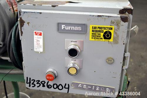 Used Fitzpatrick Homoloid Mill, Model JT, 316 Stainless Steel. 8” Diameter x 2” deep chamber, (11) 410/16/20 Stainless steel swinging impact/knife blades, bottom screen. 304 Strainless steel top feed...