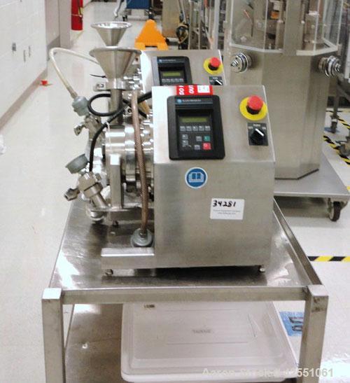 Used Fitzpatrick Fitzmill, Model L1A, Stainless Steel. .5 hp main drive with Allen Bradley VFD controller, PCS product containment system. Stainless Steel Cart in photo is not included.