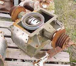 USED: Fitzmill pulverizer, model F. 304 stainless steel body, 24 swingknife rotor, 8" x 15" feed opening. No motor, cover or base.