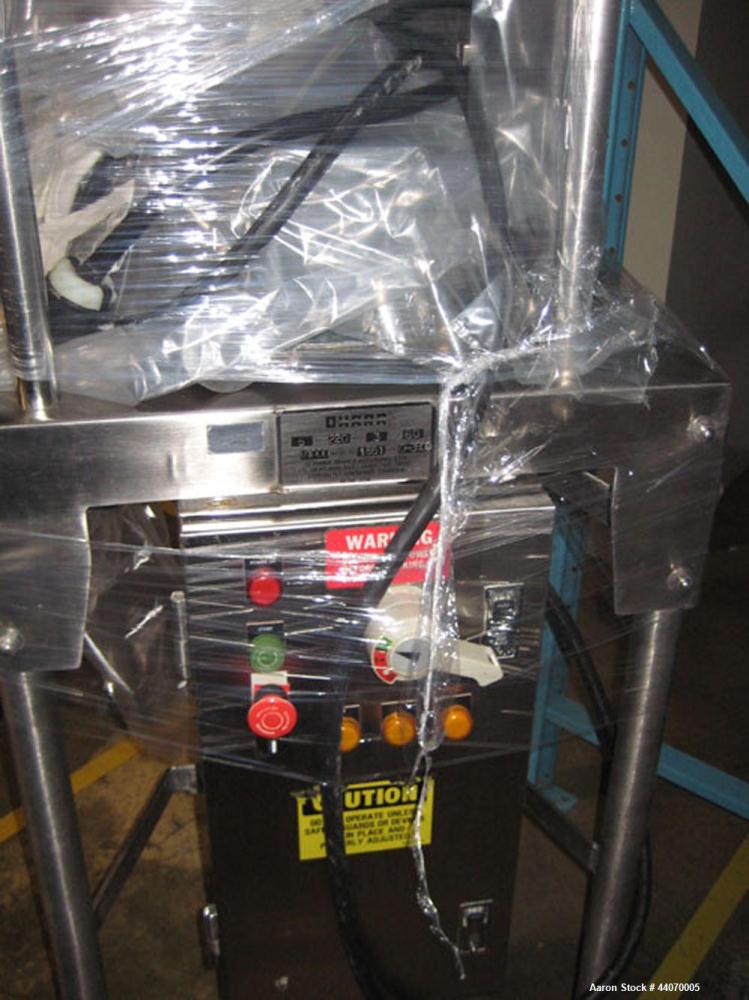 Used O’Hara Fitz Type Hammer Mill, Model M1000, Stainless Steel. Approximate 6” x 11” feed, 304 stainless steel gravity feed throat with 304 stainless steel pan. (16) Knife/impact swinging 316 stainl...