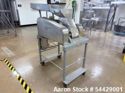 Used Fitzpatrick Fitzmill Model D Hammer Mill on Mobile Frame with 7.5 HP Motor