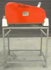 Used Fitzpatrick Fitzmill, Model DASO6, 316 stainless steel. 16 fixed double impact 410 stainless steel blades. 6