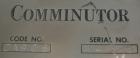 Used Fitzpatrick Fitzmill, Model DASO6, 316 stainless steel. 16 fixed double impact 410 stainless steel blades. 6
