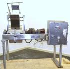 Used Fitzpatrick GuiloRiver, Model 14LX14D, 304 Stainless Steel. 14 Diameter x 14 wide rotor with riving pins. Hinged cover with pelican feed hopper, hinged bottom discharge. Driven by a 5hp, 3/60/20...